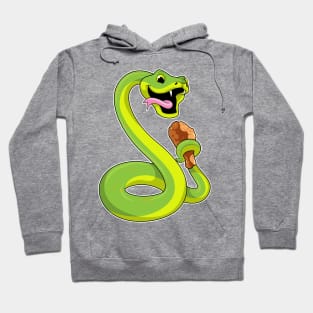 Snake with Chicken Hoodie